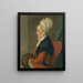 Portrait of Catherine (1716-1806), wife of Richard Owen Cambridge - Ozias Humphry — framed artwork on a wall