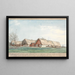 Lundsgaard painting around the middle of Lss - P. C. Skovgaard — framed artwork on a wall