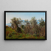 Olive Trees near Olevano - P. C. Skovgaard — framed artwork on a wall