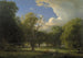 Summer Afternoon with a Passing Shower, Deer Park at Jægersborg north of Copenhagen - P. C. Skovgaard — artwork view