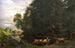 Summer Afternoon by a Lake - P. C. Skovgaard — artwork view