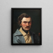 The painter J. Th. Lundbye - P. C. Skovgaard — framed artwork on a wall