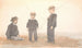 Three boys with straw hats - P. C. Skovgaard — artwork view