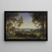 View on Skarre S - P. C. Skovgaard — framed artwork on a wall