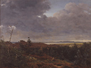 View of Frederiksværk from Tisvilde Forest, North Zealand - P. C.. Skovgaard — artwork view