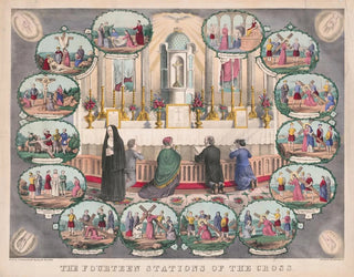 the fourteen stations of the cross - P. D. Farrell — artwork view