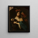 Salomé with the Head of Saint John the Baptist - Il Padovanino — framed artwork on a wall