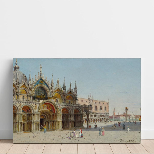 Reproduction of the painting Palais Camerlenghi - Antonietta Brandeis