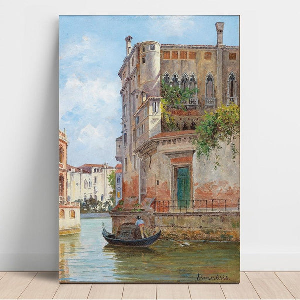 Reproduction of the painting Palazzo Painting - Antonietta Brandeis