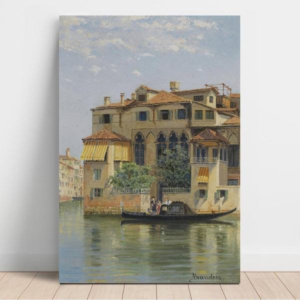 Reproduction of the painting Palazzo Falier, Venice - Antonietta Brandeis