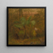 Palmier de chaume Jamaïque - Frédéric Edwin Church — framed artwork on a wall