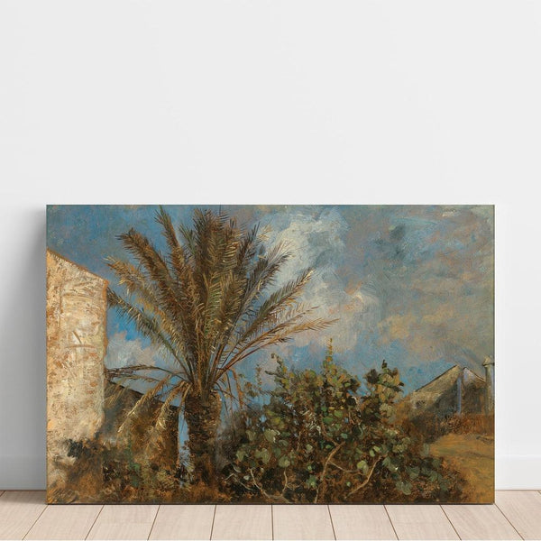 Reproduction of the painting Palmiers à Corfu - Marie Egner