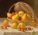 Basket of Pears and Crabapples - John F Francis — artwork view