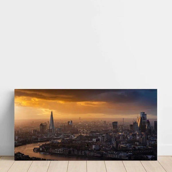 Urban Panorama of London at Dusk | Photo Decoration