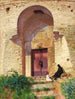 Entrance of the Mosque - Panos Terlemezian — artwork view
