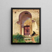 Entrance of the Mosque - Panos Terlemezian — framed artwork on a wall