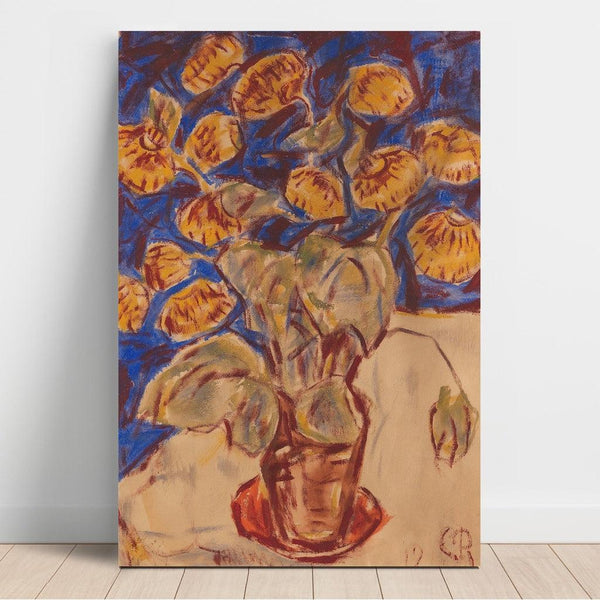 Reproduction of the painting Pantoffelblume - Christian Rohlfs