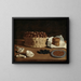 Kitchen Still Life Painting - Paolo Antonio Barbieri — framed artwork on a wall