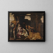 the Adoration of the Shepherds - Paolo Farinati — framed artwork on a wall