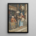 The Music Seller - Paolo Folchi — framed artwork on a wall