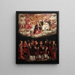 the Coronation of the Virgin and the Saints - Paolo Maurizio — framed artwork on a wall