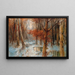 First Snow - Paolo Sala — framed artwork on a wall