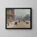 Rue du Parlement, Londres - Paolo Sala — framed artwork on a wall