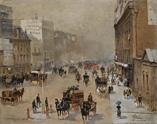 Tottenham Court Road Painting, London - Paolo Sala — artwork view