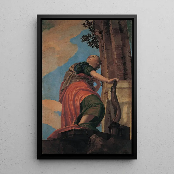Good Government - Paolo Véronèse — framed artwork on a wall