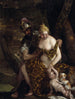 Mars Venus and Cupid Mars and Venus with Cupid and a dog - Paolo Véronèse — artwork view