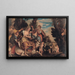 The Rape of Europa - Paolo Véronèse — framed artwork on a wall