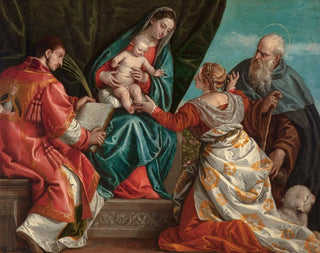 Sainte Conversation - Paolo Véronèse — artwork view