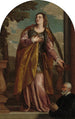 Sainte Lucie et un donateur - Paolo Véronèse — artwork view