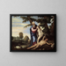 The Creation of Eve - Paolo Véronèse — framed artwork on a wall