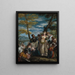 La découverte de Moïse - Paolo Véronèse — framed artwork on a wall