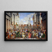 Les Noces de Cana - Paolo Véronèse — framed artwork on a wall