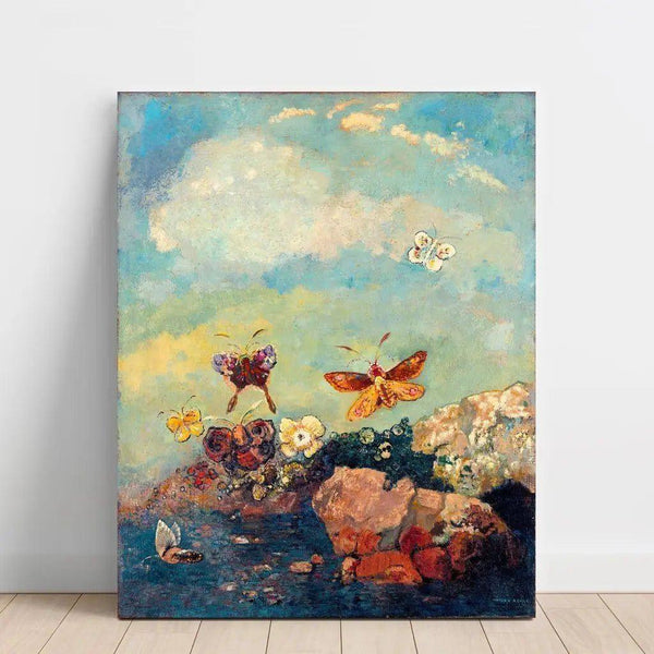 Reproduction of the painting Butterfly Painting - Odilon Redon