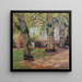 Autumn Park Painting - Peter Grabwinkler — framed artwork on a wall