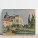 Reproduction of the painting Park of the castle with fountain - Marie Egner