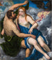Jupiter and Io - Paris Bordone — artwork view