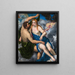 Jupiter and Io - Paris Bordone — framed artwork on a wall