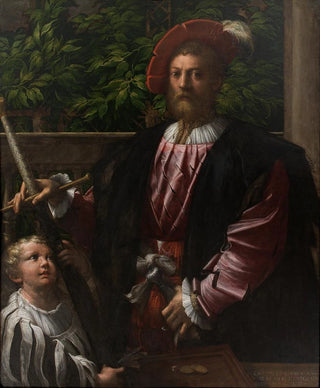 Parmigianino - Portrait of Lorenzo Cybo.webp