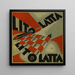 Parole en liberté futuristes olfactives tattilitermiques Pl 1 - Filippo Tommaso Marinetti — framed artwork on a wall