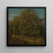 Partie de forêt Skogsfjord Mandal - Amaldus Nielsen — framed artwork on a wall