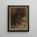 Aimons toujours aimons encore - Pascal-Adolphe-Jean Dagnan-Bouveret — framed artwork on a wall