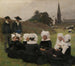 Women of Brittany at a pardon - Pascal-Adolphe-Jean Dagnan-Bouveret — artwork view