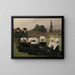 Women of Brittany at a pardon - Pascal-Adolphe-Jean Dagnan-Bouveret — framed artwork on a wall