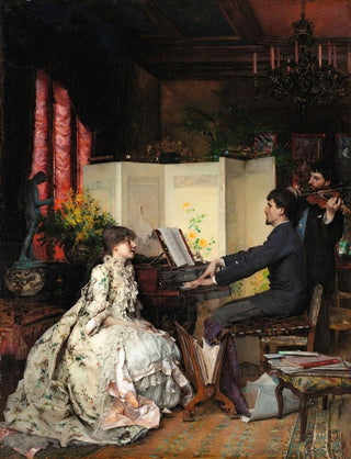 PascalAdolpheJean DagnanBouveret - The duet.webp