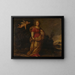 Sainte Lucie - Pasquale Ottino — framed artwork on a wall