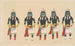 Kachinas with long hair - Patricio Toya — artwork view